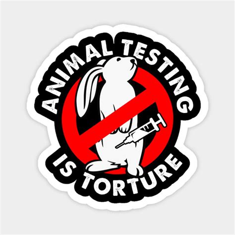 Stop Animal Testing Activism And Liberation Animal Welfare Magnet
