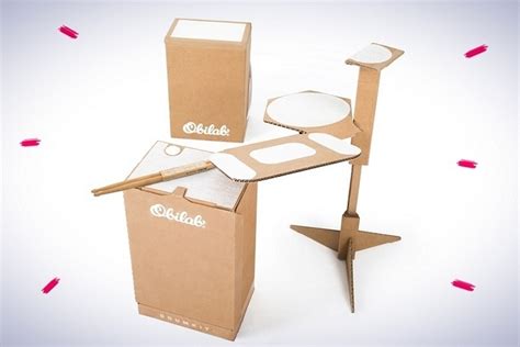 Obilab Cardboard Drumkit