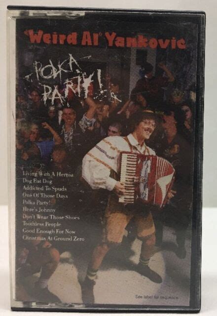 Weird Al Yankovic Polka Party Cassette Tape Zt40520 Ebay