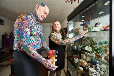 Pictures Of The Most Tattooed Pensioners In The World