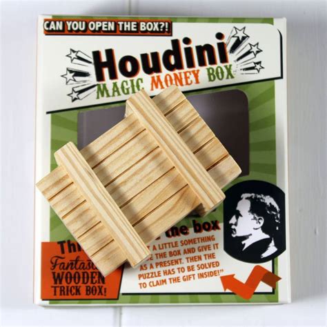 Maybe you would like to learn more about one of these? **houdini magic money box by nest | notonthehighstreet.com