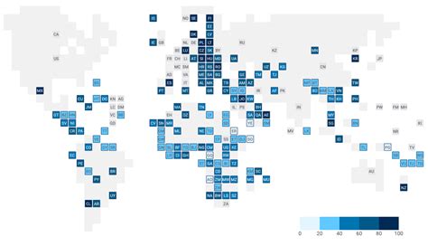 Using A New Tile Grid World Map For Displaying Impact Forum One