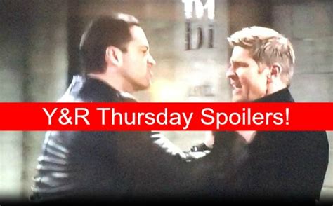 The Young And The Restless Yandr Spoilers Billy Roughed Up By Bookie Ashley Awakens Tells Dr