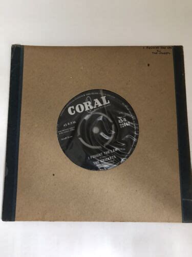 The Crickets I Fought The Law 7inch Vinyl Single 1960 Very Rare Ebay