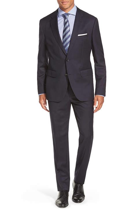 Main Image Boss Johnstons Lenon Classic Fit Wool Suit Tall Men