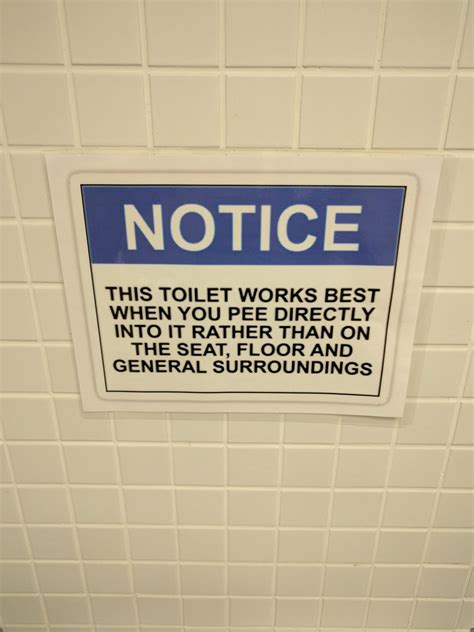 Toilet Funny Signs Funny Pictures Daily Funny