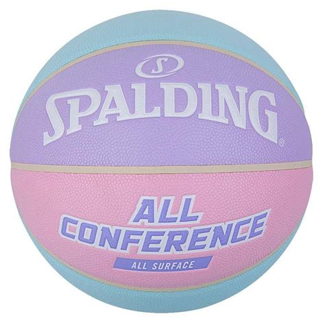 Ballon Basket All Conference Pastel Tous Les Ballons Officiels Spalding