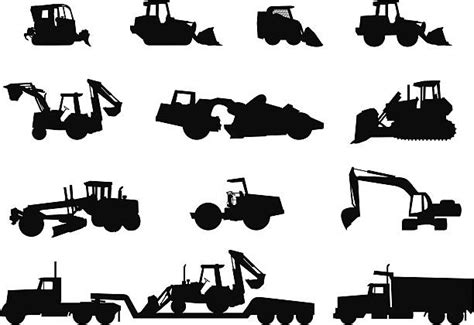 12500 Construction Tool Silhouettes Illustrations Royalty Free