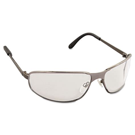 honeywell uvex™ tomcat safety glasses gun metal frame clear lens kss enterprises