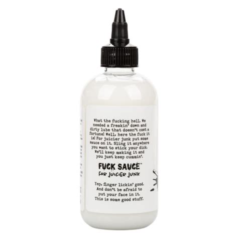 F K Sauce Cum Scented Lubewater Sex Lubricant Juice Squirting Sperm
