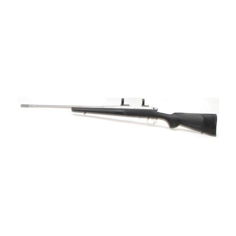 Remington 700 7mm 08 Caliber Stainless Fluted Rifle With Custom Muzzle