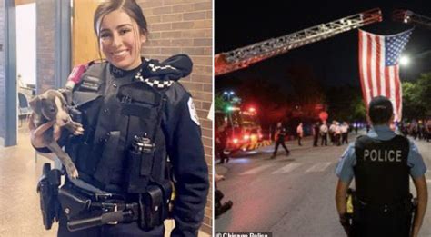 Shot In The Head Between The Eyes Female Chicago Cop Killed Another