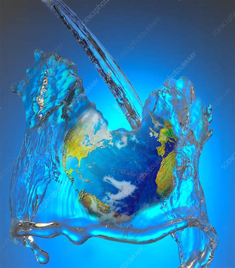 Earth And Water Stock Image C0032865 Science Photo Library