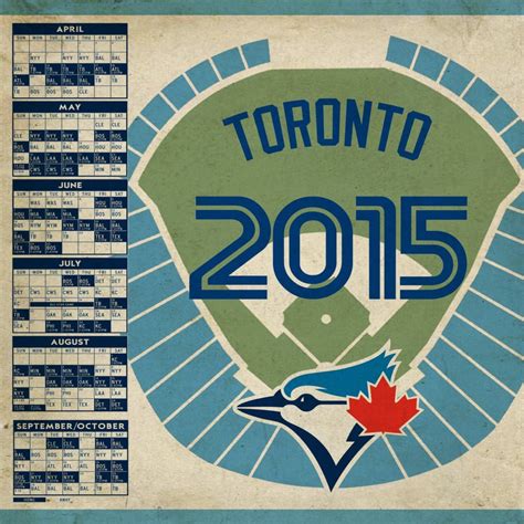 Cool Blue Jays Schedule Torontobluejays