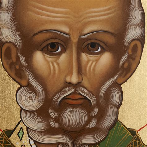 Russian Icon Saint Nicholas Painted Online Sales On