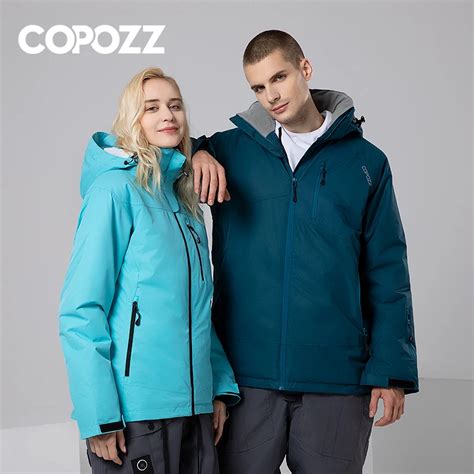 Copozz Ski Suit Mountain Waterproof Snowboard Warm Ski Jacket And Pants