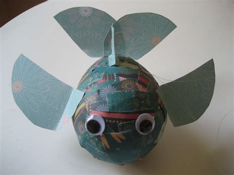 Unique gift for woman on etsy. How to Make a Paper Mache Fish - 6 Ideas - Tiny Fry