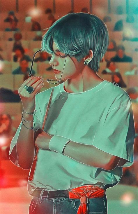 See more ideas about bts fanart, bts, fan art. Pin by BTS ARMY 💜💝 on BTS anime version | Taehyung fanart ...