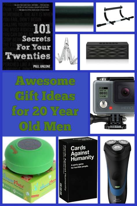 What a good gift for a 21 year old female. Best Gift Ideas for 20 Year Old Men