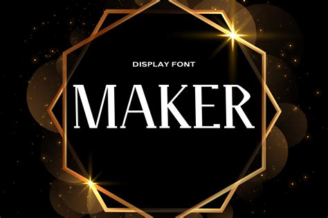 Maker Font By Dmdesignsstoreart · Creative Fabrica