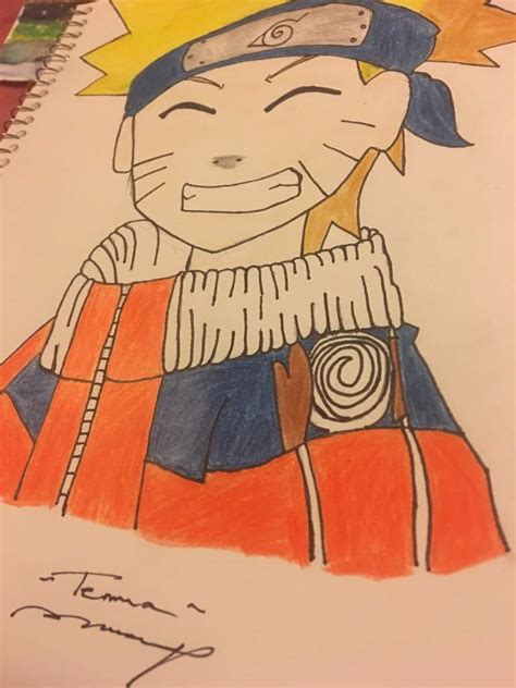 Drawing Naruto Uzumaki Believe It Naruto Amino