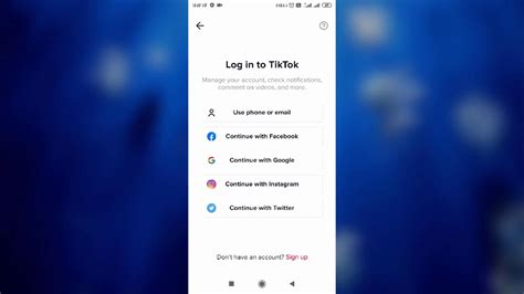 How To Login Tik Tok Account Without Password 2020 Youtube
