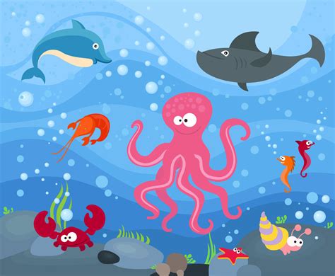 Under The Sea Vector At Getdrawings Free Download