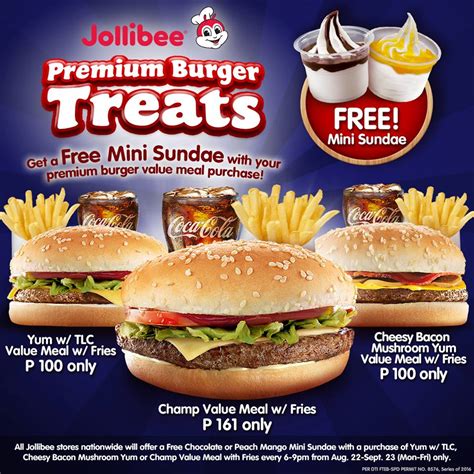 Manila Shopper Jollibee Premium Burger Treats Aug Sept 2016