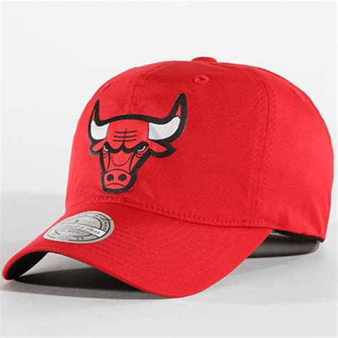 Mitchell And Ness Casquette Chicago Bulls Light And Dry Bh73ht Rouge
