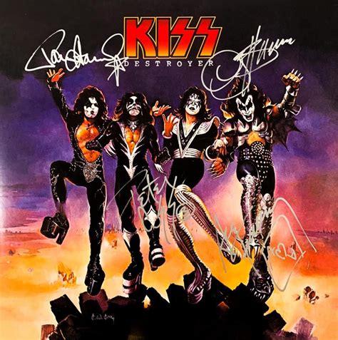 Sold Price Rock Album Covers Rock And Roll History Kiss Artwork