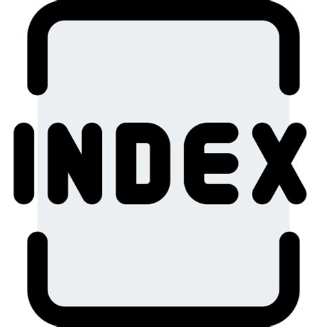 Index Pixel Perfect Lineal Color Icon