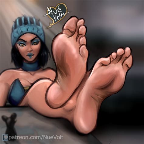 Rule 34 Blue Lipstick Dominant Female Eyeliner Feet Feet On Table Femdom Foot Fetish Foot