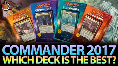 Be the best deckbuilder, and beat the metagame with the biggest mtg decks database, including paper and mtg arena decks. Which Commander 2017 Deck Is the BEST? | The Command Zone ...