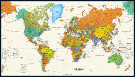 High Resolution World Map Posted By Ethan Walker