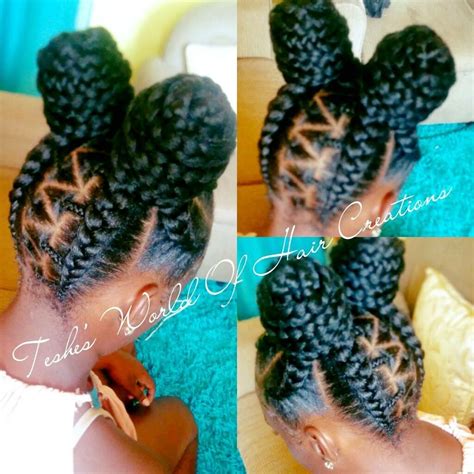 2021 kids braided hairstyles compilation : Pinterest : QveenLyna | Kids braided hairstyles, Natural ...