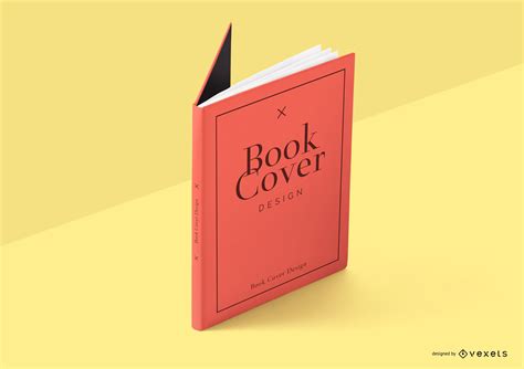 Book Cover Mockup Design Psd Editable Template