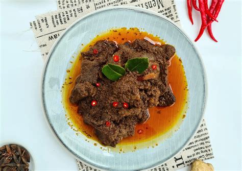 Resep Rendang Asli Padang Anti Gagal - BELLADREAM00
