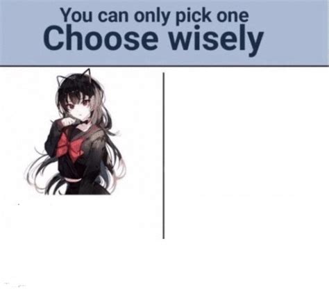 You Can Only Pick One Choose Wisely Blank Template Imgflip