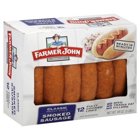 Farmer John Smoked Sausage Links 14 Oz 4 Pack Ubicaciondepersonas