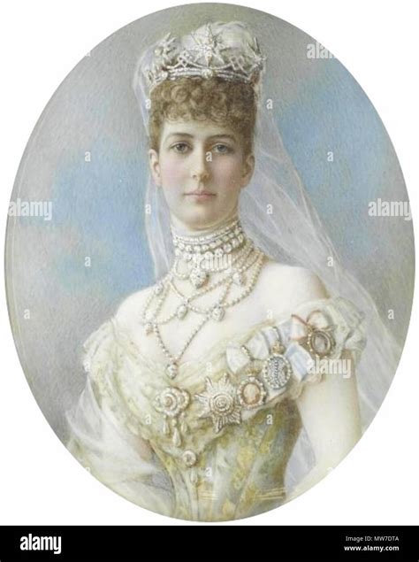 English Alexandra Princess Of Wales 1844 1925 Later Queen Of The United Kingdom And
