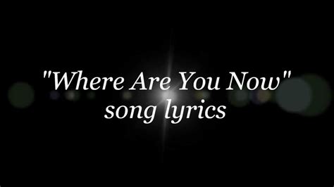 chorus f em where are we now? Nazareth - Where Are You Now lyrics - YouTube