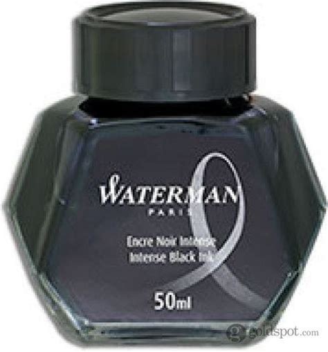 Waterman Bottled Ink In Intense Black 50ml