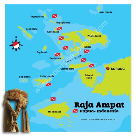 Peta Papua Raja Ampat Total Buah Segar Di Bsd