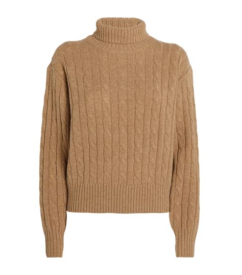 polo ralph lauren wool cashmere cable knit sweater harrods us