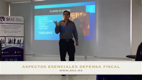 Aspectos Esenciales Defensa Fiscal Evasi N Vs Elusi N Youtube