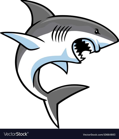 Great White Shark Drawing Free Download On Clipartmag