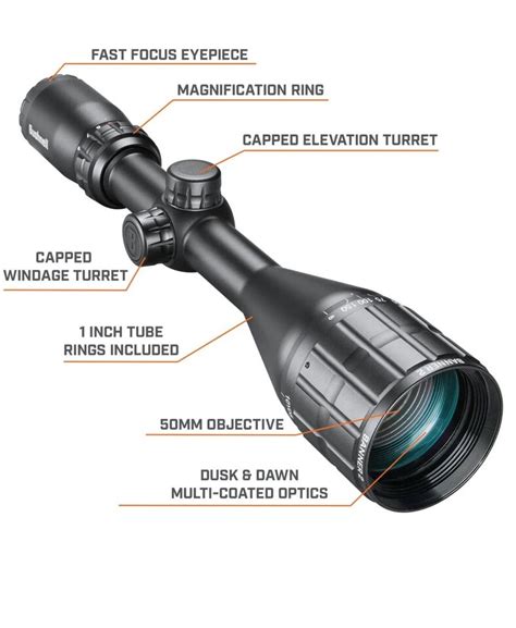 Bushnell Banner 2 Rifle Scope 6 18x50 Doa Quick Ballistic Reticle