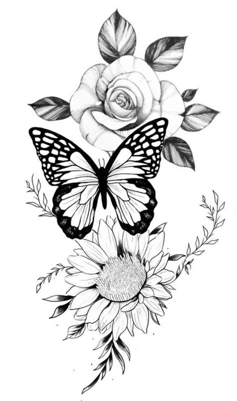 Pin By Herrerabelkin On Tatuajes Florales Tattoos Tattoo Stencils