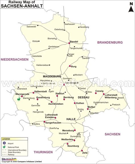 Choose from the wide range of maps for. Sachsen-Anhalt Railway Map | Map, Germany