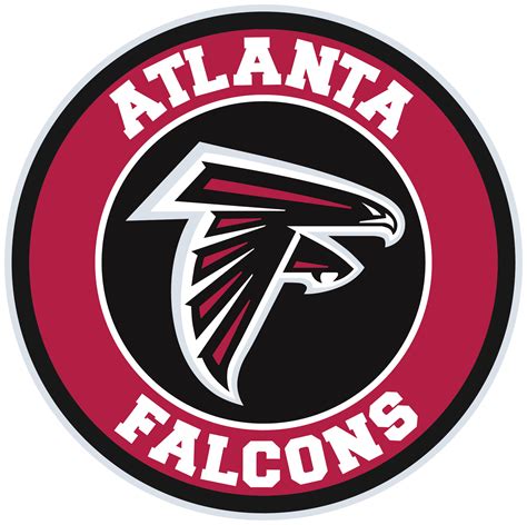 Atlanta Falcons Circle Logo Vinyl Decal Sticker 5 Sizes Sportz